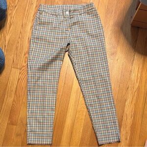 Made in Italy Checkered Trousers